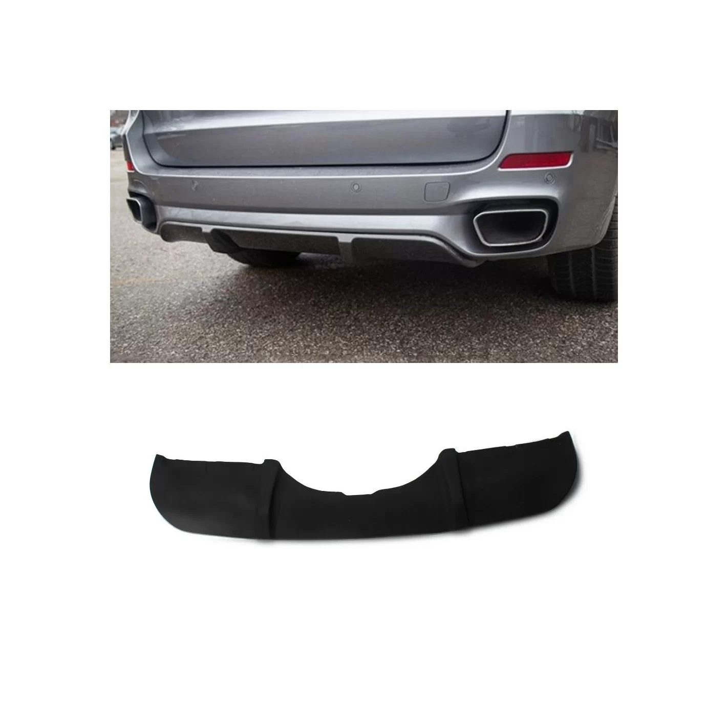 BMW X5 F15 Fiberglass Rear Diffuser