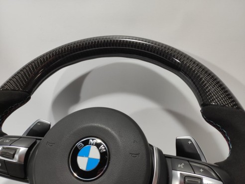 BMW F30 F15 F16 Steering Wheel Carbon Alcantara