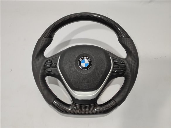 BMW F20 F30 F34 F36 3-Series Steering Wheel Carbon Leather