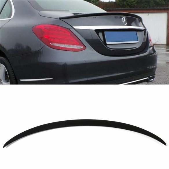 Mercedes-Benz W205 Rear Trunk Fiberglass Spoiler