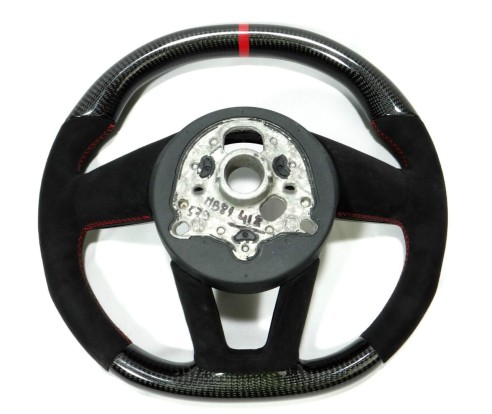 Audi RS4 RS5 RS3 S3 S4 S5 A5 A4 Steering Wheel Carbon Alcantara