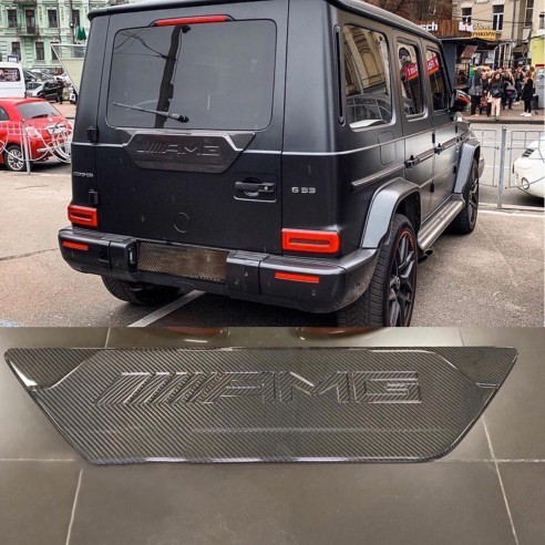 Carbon fiber AMG rear door attachment for Mercedes-Benz W463A G-Class