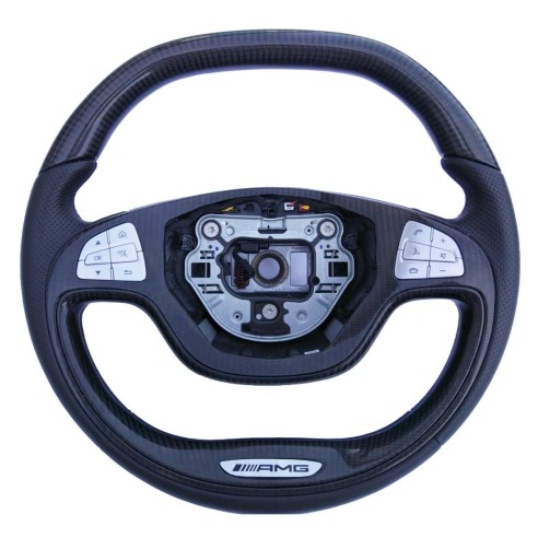 Carbon fiber AMG steering wheel for Mercedes-Benz S-Class W222