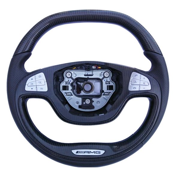 Carbon fiber AMG steering wheel for Mercedes-Benz S-Class W222