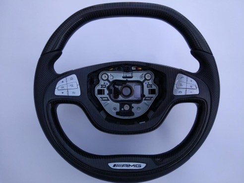 Carbon fiber AMG steering wheel for Mercedes-Benz S-Class W222