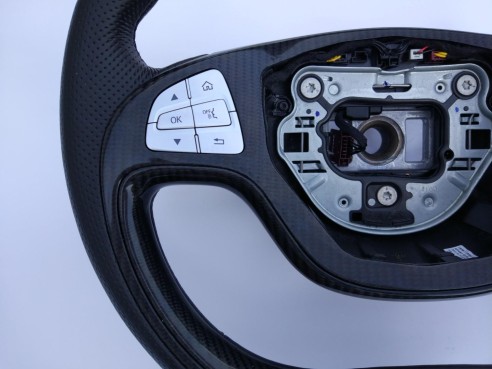 Carbon fiber AMG steering wheel for Mercedes-Benz S-Class W222