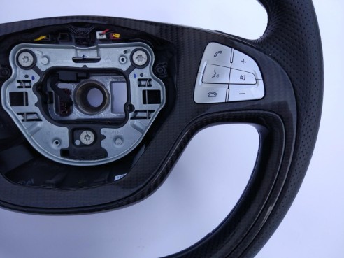 Carbon fiber AMG steering wheel for Mercedes-Benz S-Class W222