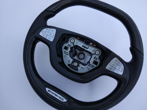 Carbon fiber AMG steering wheel for Mercedes-Benz S-Class W222