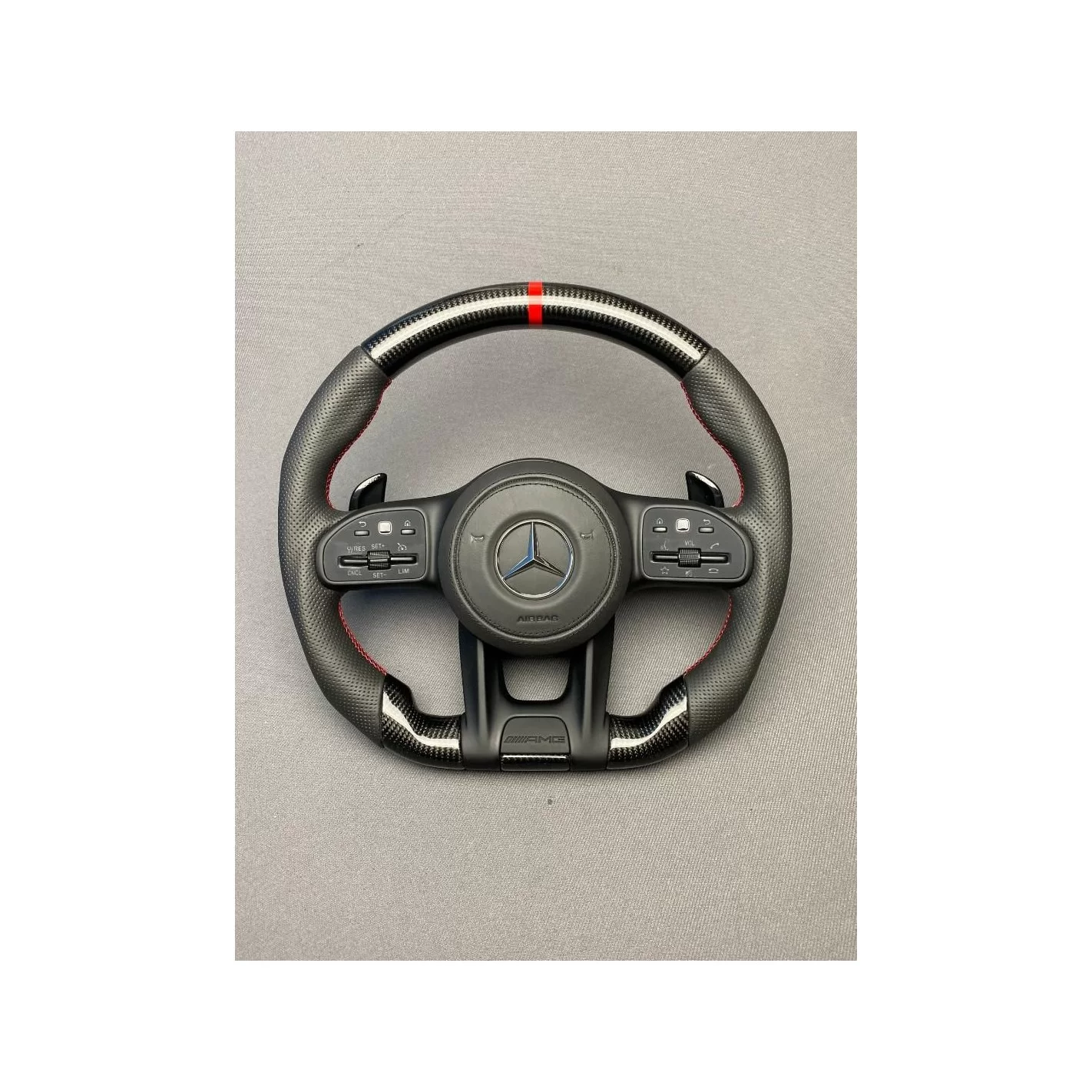 Carbon fiber AMG steering Wheel for Mercedes-Benz G-Wagon W463A W213 W177 C217 W222 V167