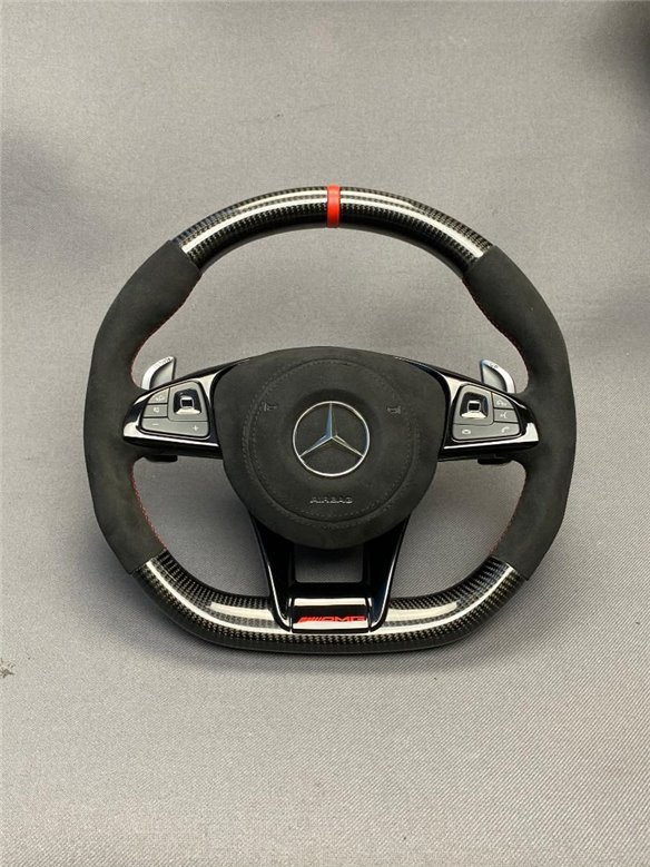 Carbon fiber AMG Steering Wheel for Mercedes-Benz E-Class C-Class W205 W213