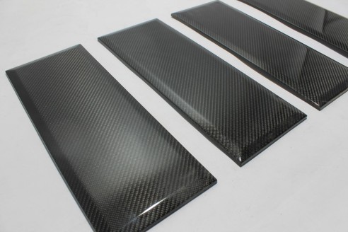 Carbon interior decorativ tile