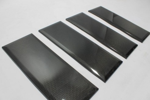 Carbon interior decorativ tile