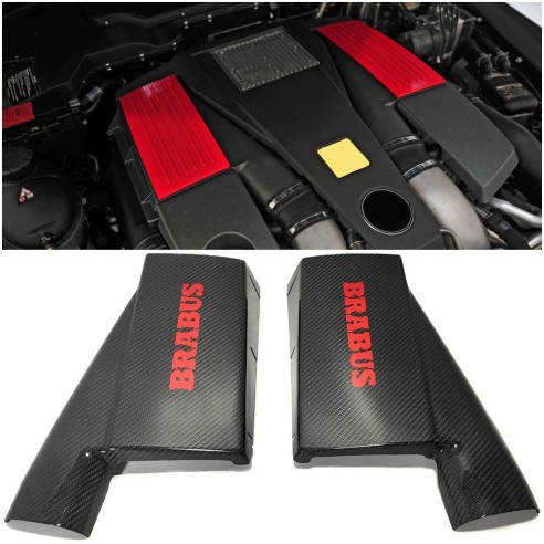  - G Class W463 - Carbon fiber engine air filter covers set for Mercedes-Benz W463 G-Class G63 - 7 - Carbon fiber engine air fil