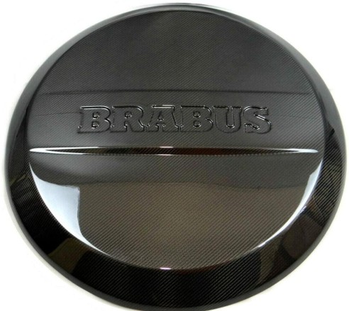 Carbon fiber Brabus rear spare wheel cover for Mercedes-Benz G-Wagon W463A W464