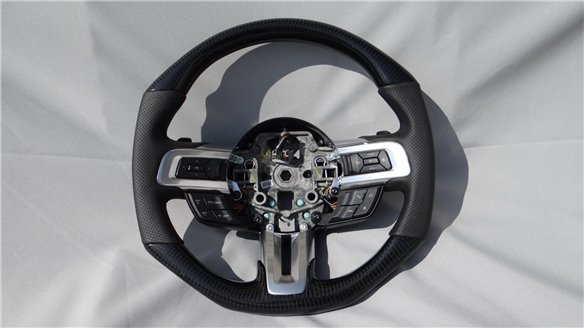 Ford Mustang Shelby GT Steering Wheel Carbon Leather