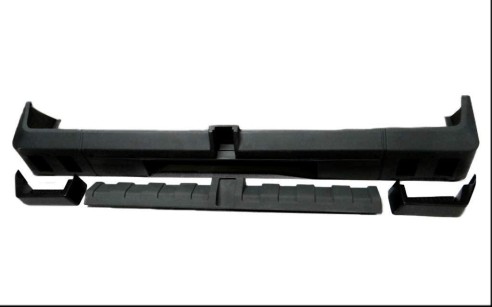 Fiberglass rear Brabus bumper with diffuser for Mercedes-Benz W463 G-wagon