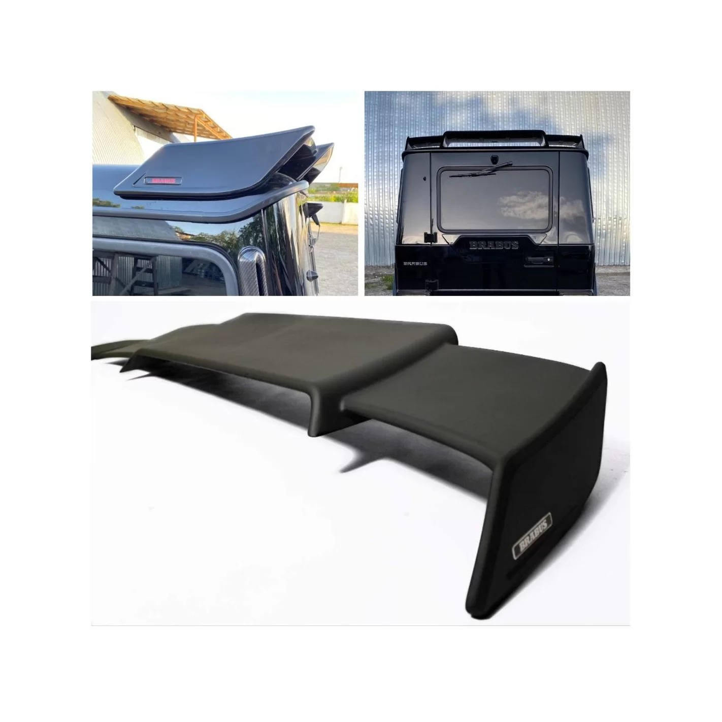 Fiberglass rear roof spoiler Brabus for Mercedes-Benz W463 G-Wagon G-Class