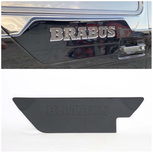 Fiberglass Brabus rear door attachment for Mercedes-Benz G-Wagon W463