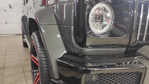 Brabus Carbon Widestar body kit (side panels) for Mercedes-Benz G-Class W463 (23 elements)