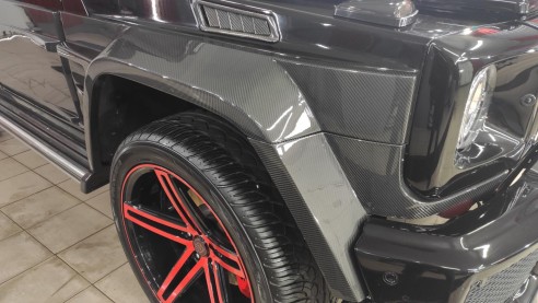 Brabus Carbon Widestar body kit (side panels) for Mercedes-Benz G-Class W463 (23 elements)