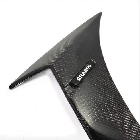 Mercedes W222 2013-2020 S Class Carbon Fiber Fender Covers Flaps Fangs Compatible with Brabus Style Rocket…