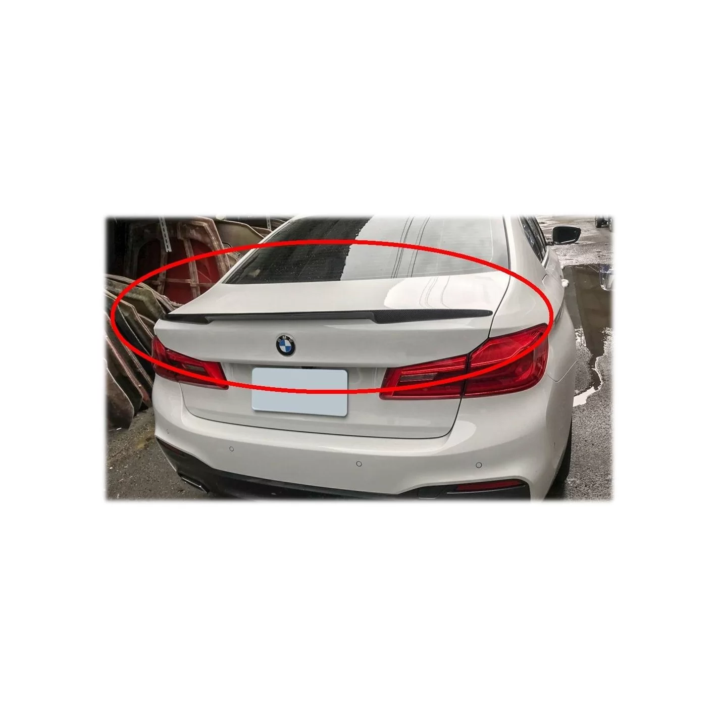 BMW G30 2017+ Carbon Rear Spoiler