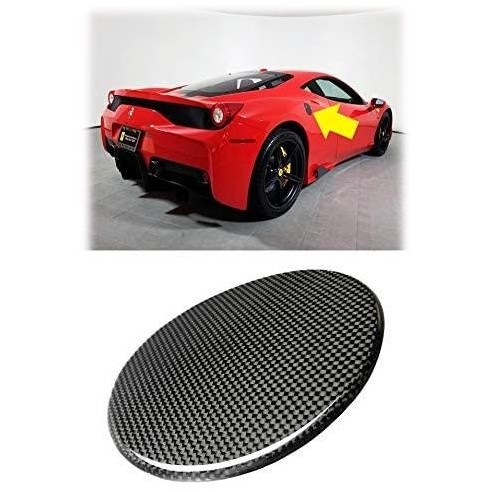 Ferrari 488 Fuel cap carbon cover