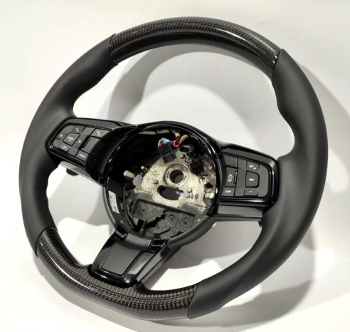 Jaguar F-Type XF Steering Wheel Carbon Leather