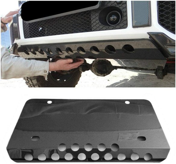 Carbon fiber front skid plate for Mercedes-Benz W463 6x6 G-Class