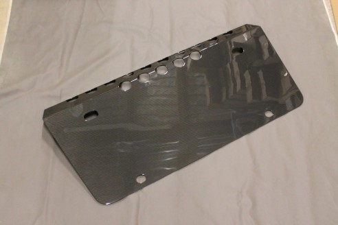 Carbon fiber front skid plate for Mercedes-Benz W463 6x6 G-Class