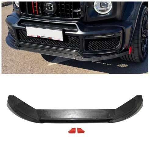 Carbon fiber front lip spoiler BRABUS G900 Rocket Edition for Mercedes-Benz W463a W464