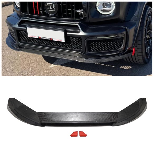 Carbon fiber front lip spoiler BRABUS G900 Rocket Edition for Mercedes-Benz W463a W464