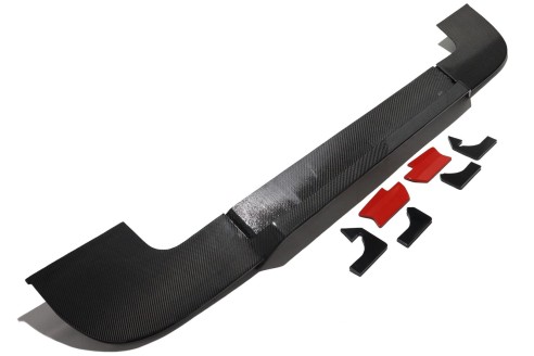 Carbon fiber BRABUS G900 Rocket edition rear diffuser for Mercedes-Benz W463a W464