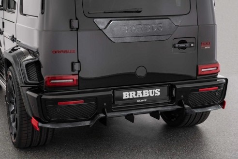 Carbon fiber BRABUS G900 Rocket edition rear diffuser for Mercedes-Benz W463a W464