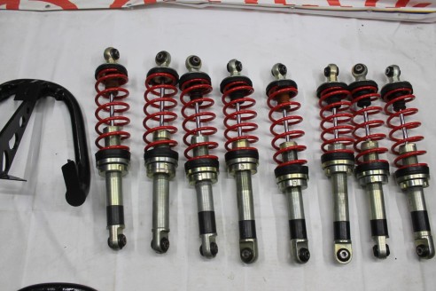 Suspension for 4x4 W463 (Shock absorbers 8 pcs with springs) Dual Shock Conversion for Gwagon