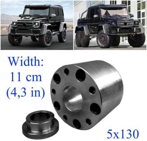 Aluminium Steel Huge Wheel spacers adapters Mercedes G-Class W463 4x4