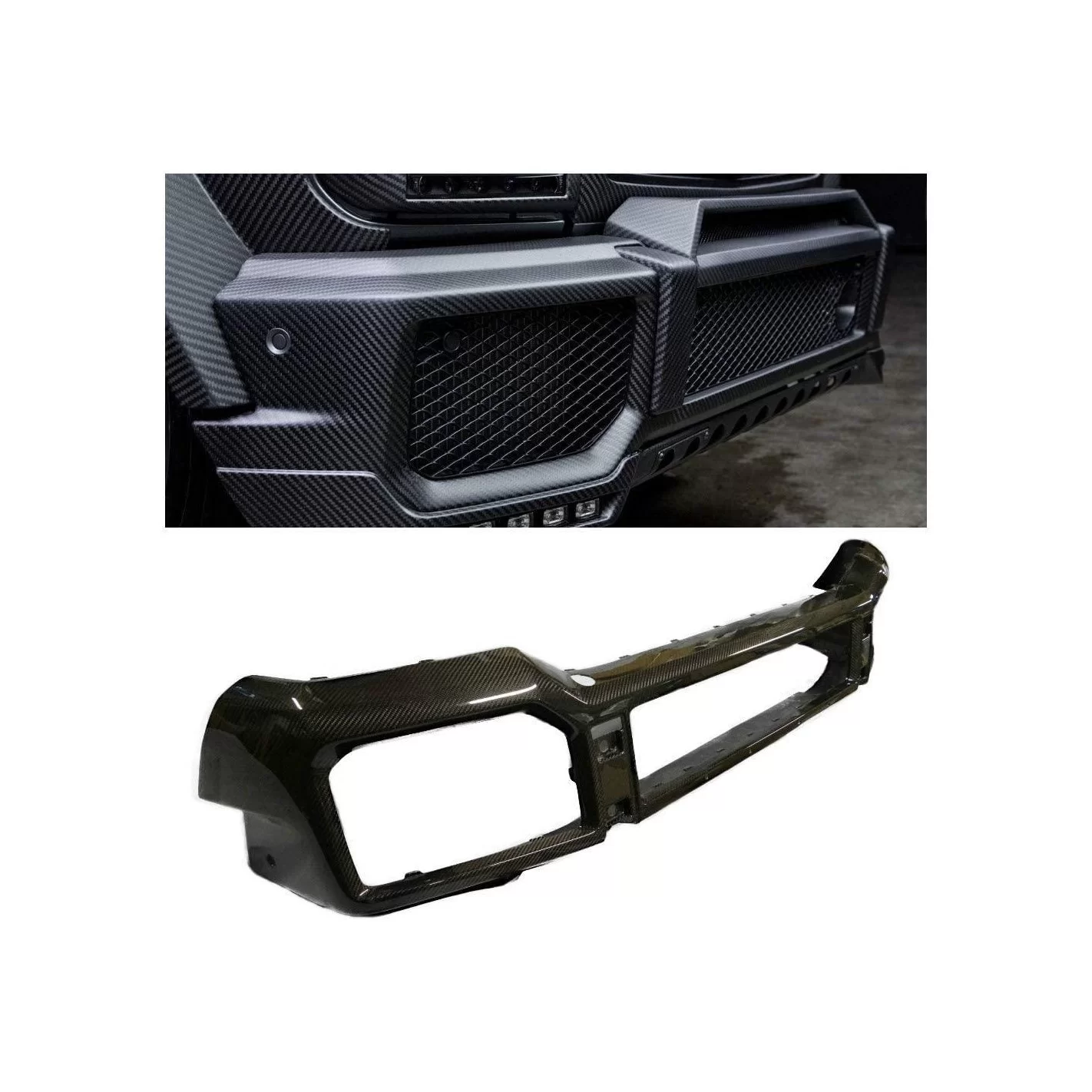 Carbon Fiber front bumper AMG Mercedes-Benz W463 4x4