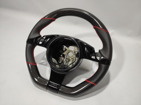 Porsche 911 997 Boxter Cayman 991 Steering Wheel Carbon Leather