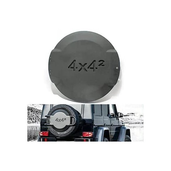 Fiberglass rear spare wheel cover for Mercedes-Benz W463 G-Wagon 4x4 Squared