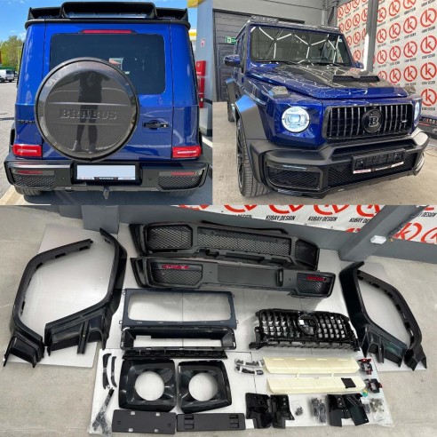 Brabus Widestar body kit with carbon inserts for Mercedes-Benz W463A G-Class