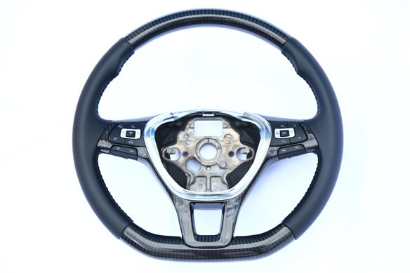 Volkswagen Passat B7 Steering Wheel Carbon Leather