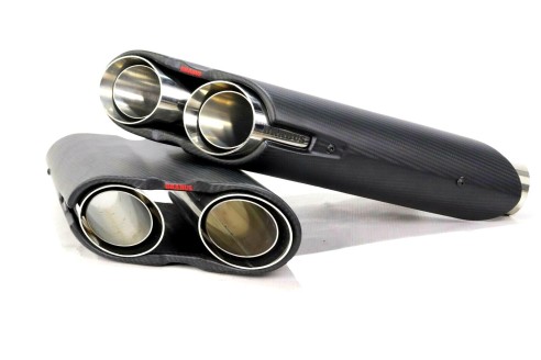 Brabus style exhaust pipes mufflers Rocket Edition for Mercedes-Benz W463A W464 G-Class