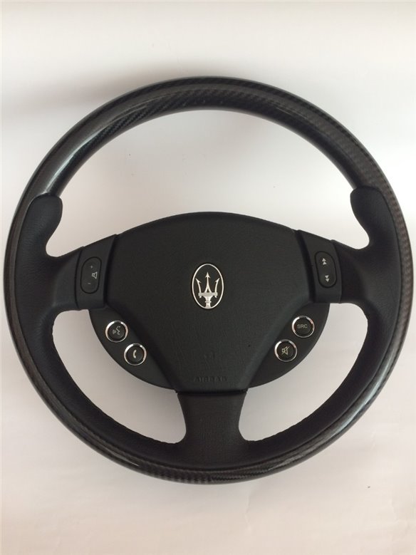 Maserati Ghibli Levante Quattroporte Steering Wheel Carbon Leather