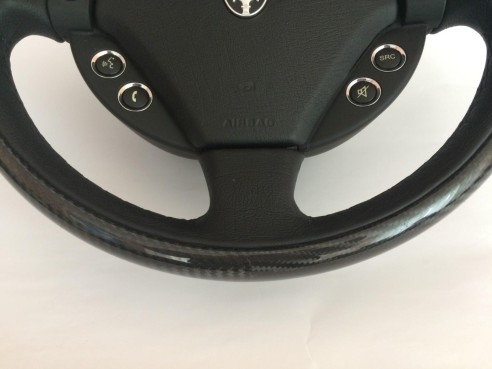 Maserati Ghibli Levante Quattroporte Steering Wheel Carbon Leather