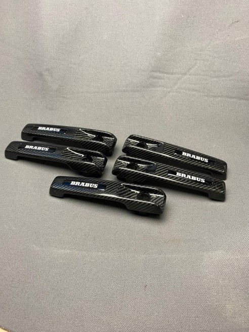 Carbon fiber BRABUS door handles complete for Mercedes-Benz W463A W464 G-Class