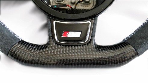 Audi A6 S6 A7 S7 A8 S8 Steering Wheel Carbon Alcantara