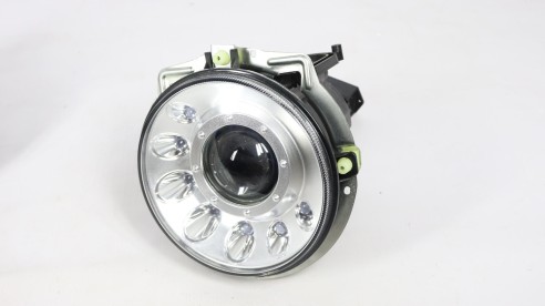 Headlight (chrome) Mansory style, small (1pc) Mercedes W463 1979-2018