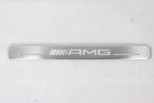 Metallic AMG LED Illuminated door sills for Mercedes-Benz W463A W464 G-Class 4 pcs