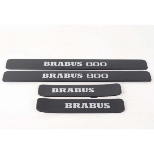 Metallic Brabus 800 LED Illuminated door sills for Mercedes-Benz W463A W464 G-Class