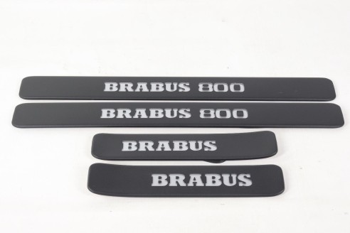 Metallic Brabus 800 LED Illuminated door sills for Mercedes-Benz W463A W464 G-Class